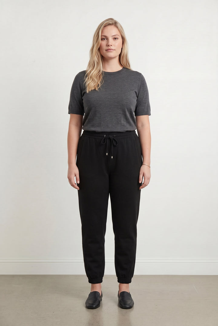 Jogging Noir - Taille XL/42 de la marque IKKS | PARAD107811 - Vendu par Paradigme - Image 1