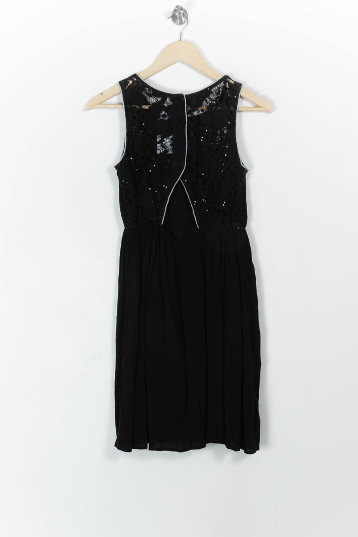 Robe Noire - Taille S/36 de la marque Suncoo | PARAD107821 - Vendu par Paradigme - Image 4