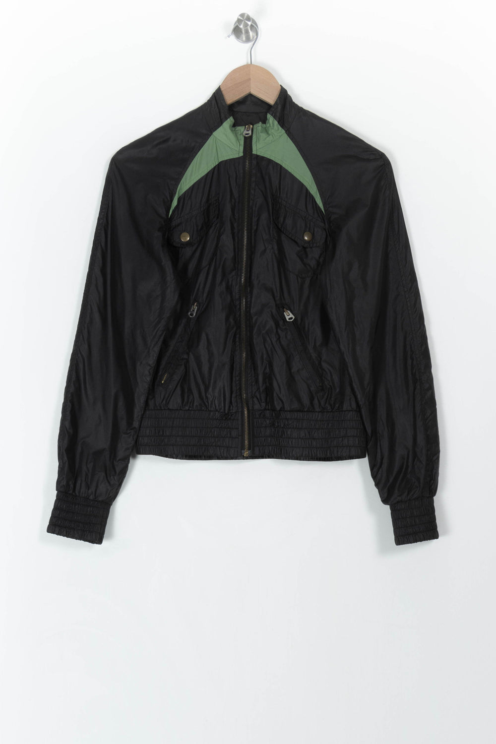 Blouson Noir et Vert - Taille S/36 de la marque Replay | PARAD107825 - Vendu par Paradigme - Image 2