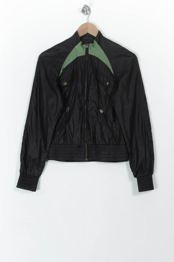 Blouson Noir et Vert - Taille S/36 de la marque Replay | PARAD107825 - Vendu par Paradigme - Image 2