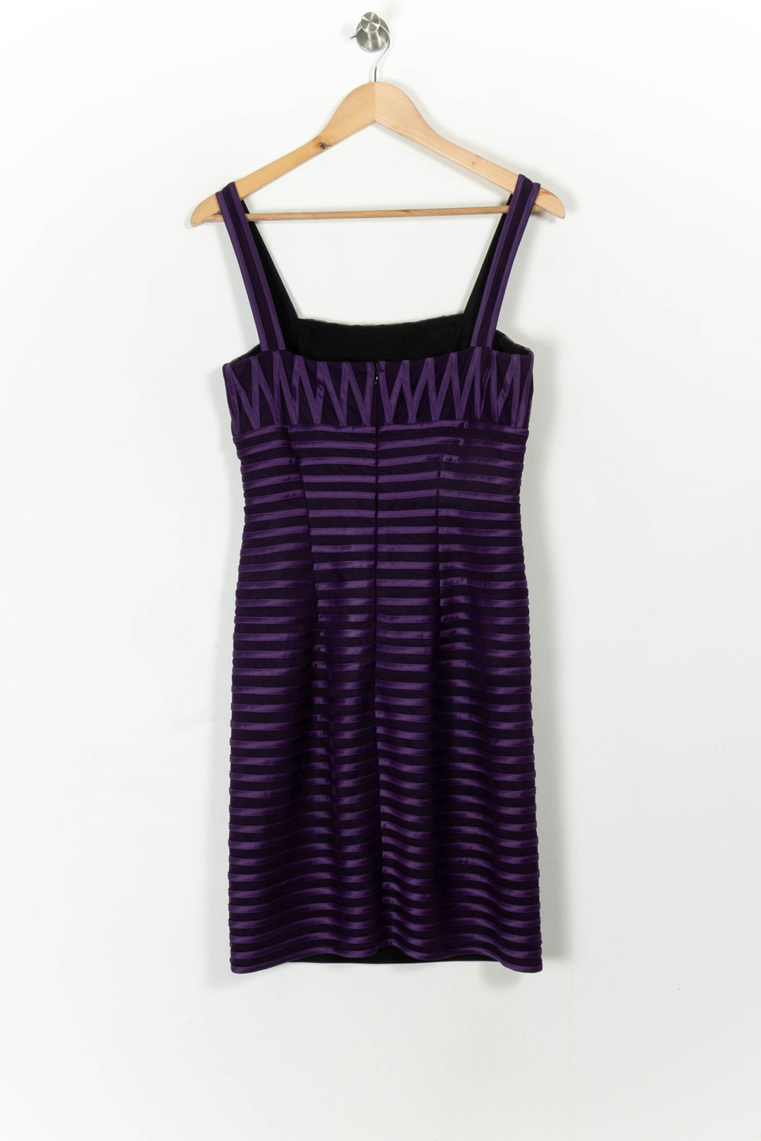 Robe Courte Violette - Taille M/38 de la marque Derhy | PARAD107828 - Vendu par Paradigme - Image 4