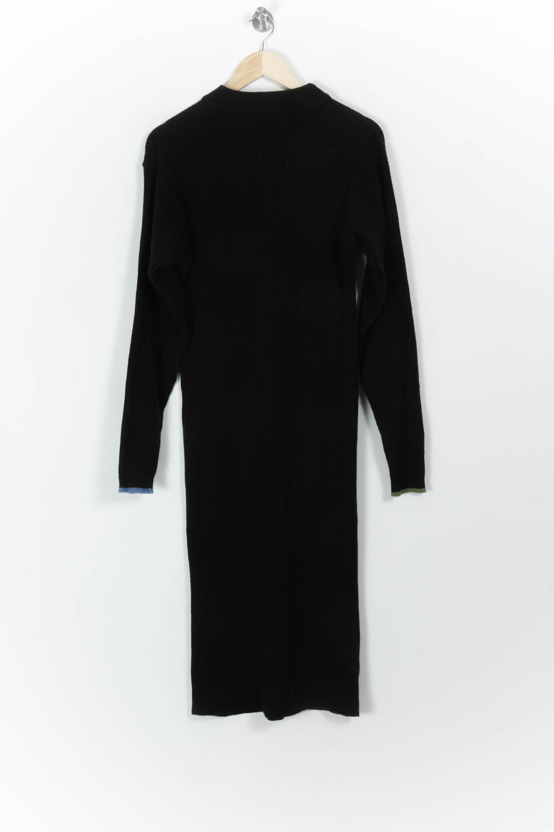 Robe Pull Noire - Taille M/38 de la marque Thinking Mu | PARAD107830 - Vendu par Paradigme - Image 4