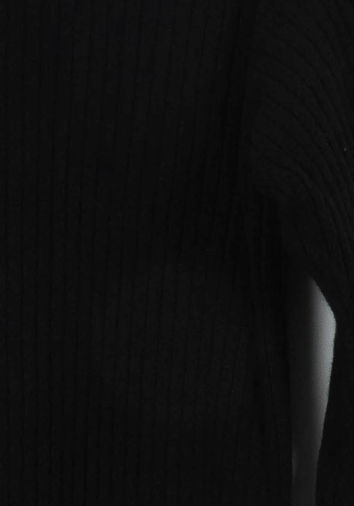 Robe Pull Noire - Taille M/38 de la marque Thinking Mu | PARAD107830 - Vendu par Paradigme - Image 3