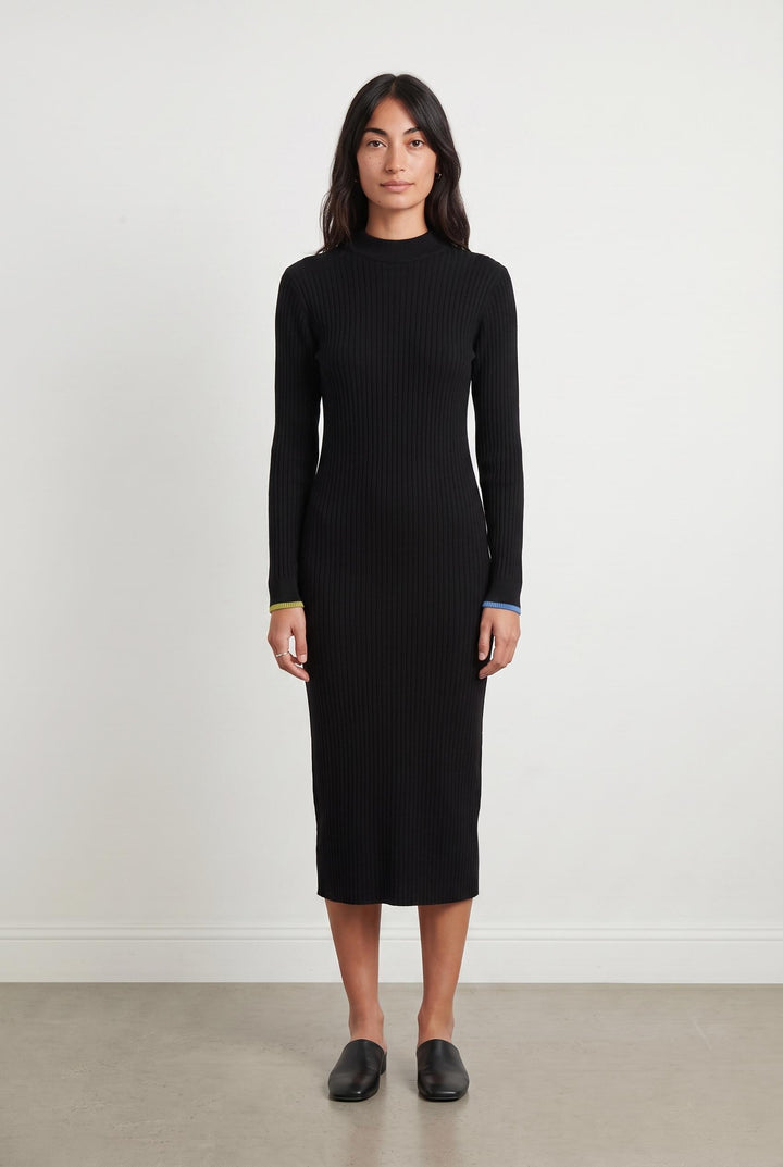Robe Pull Noire - Taille M/38 de la marque Thinking Mu | PARAD107830 - Vendu par Paradigme - Image 1