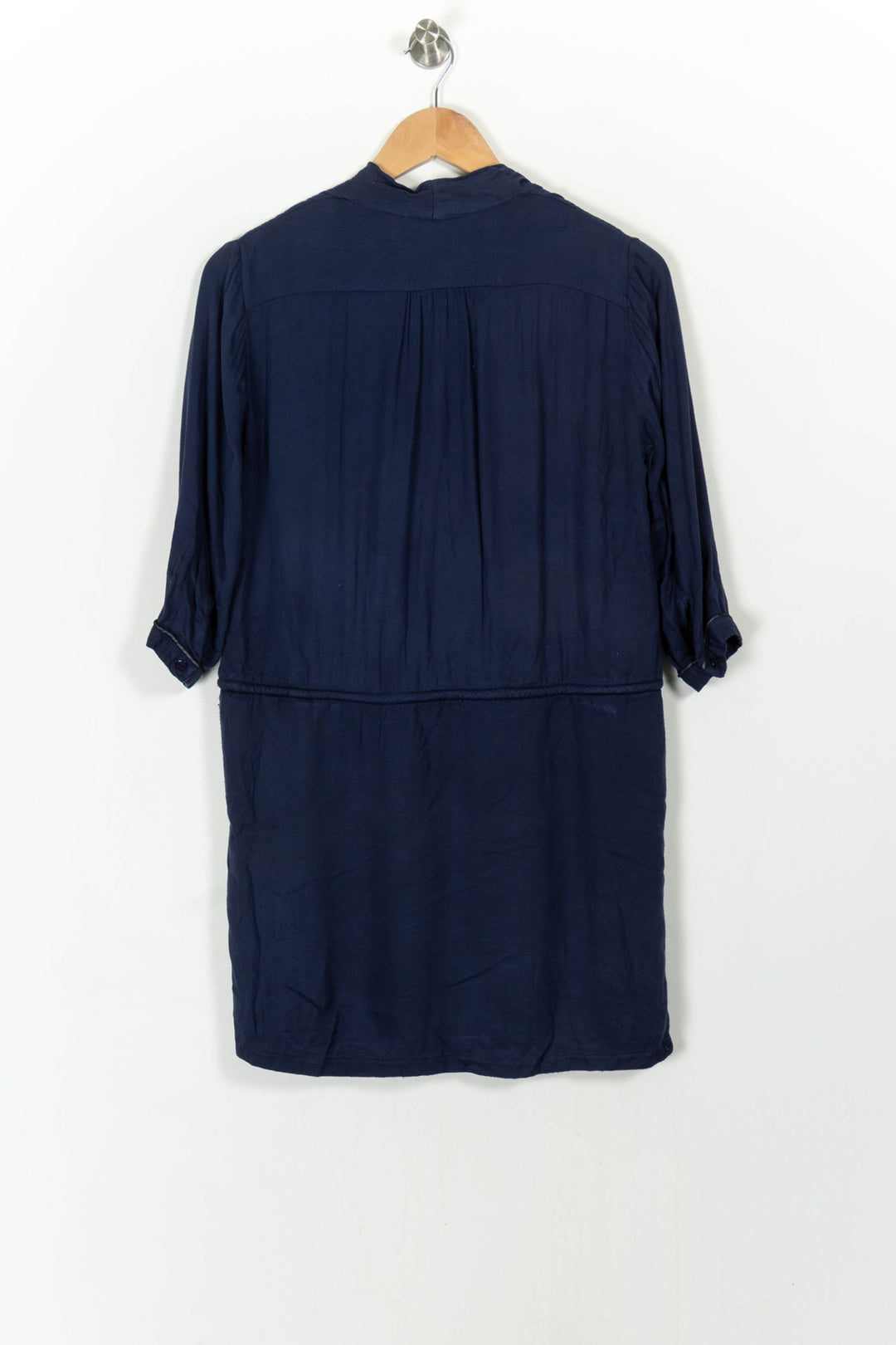 Robe Cache-Cœur Bleue - Taille S/36 de la marque Grace & Mila | PARAD107831 - Vendu par Paradigme - Image 4
