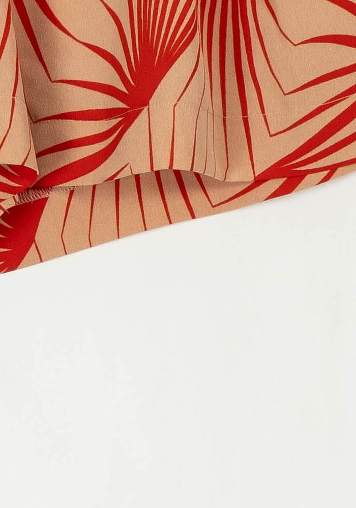 Short Beige et Rouge - Taille S/36 de la marque Grace & Mila | PARAD107833 - Vendu par Paradigme - Image 3
