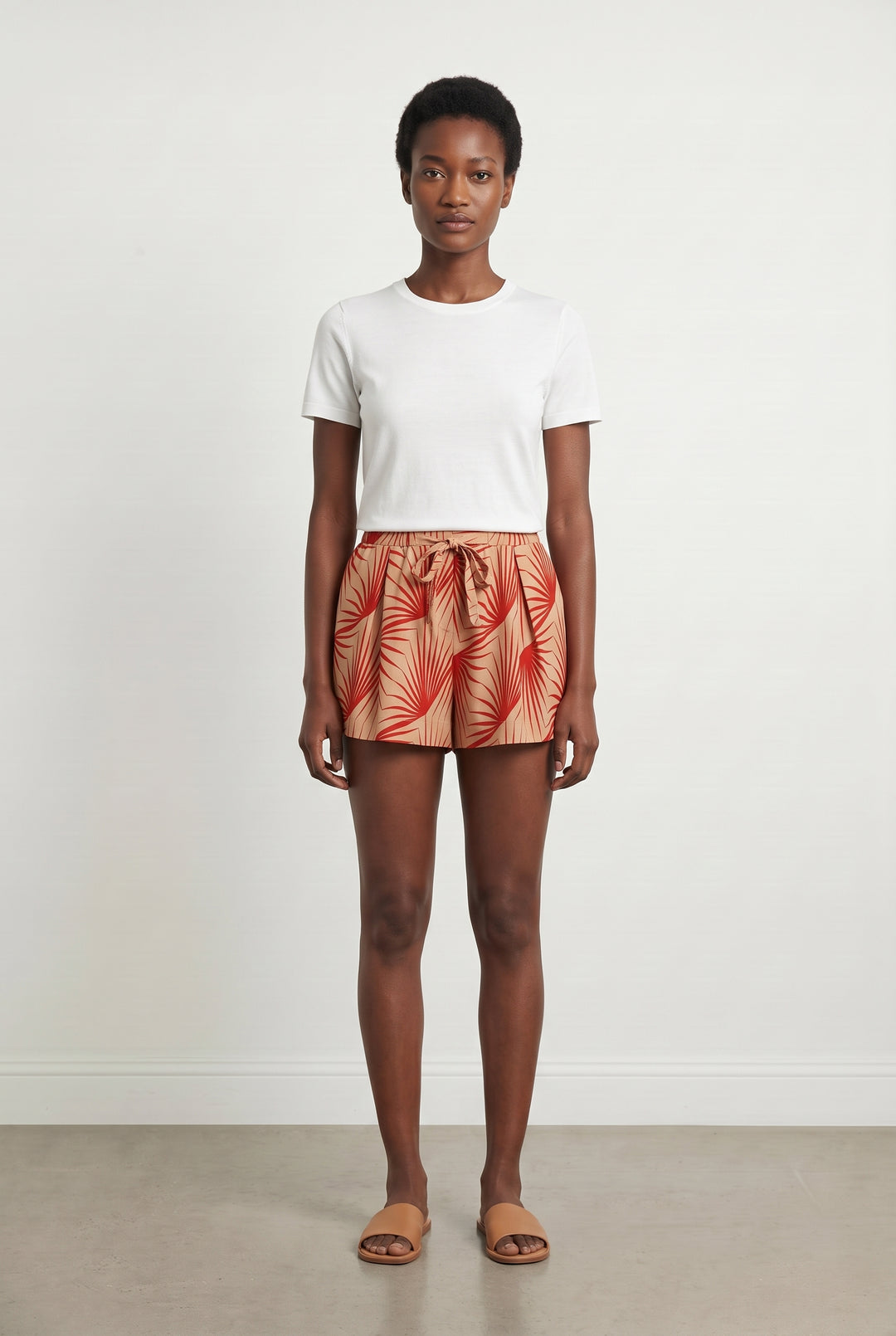 Short Beige et Rouge - Taille S/36 de la marque Grace & Mila | PARAD107833 - Vendu par Paradigme - Image 1