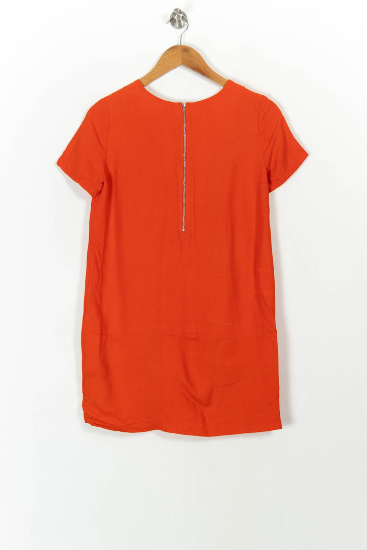 Robe Courte Orange - Taille M/38 de la marque Sessùn | PARAD107836 - Vendu par Paradigme - Image 4