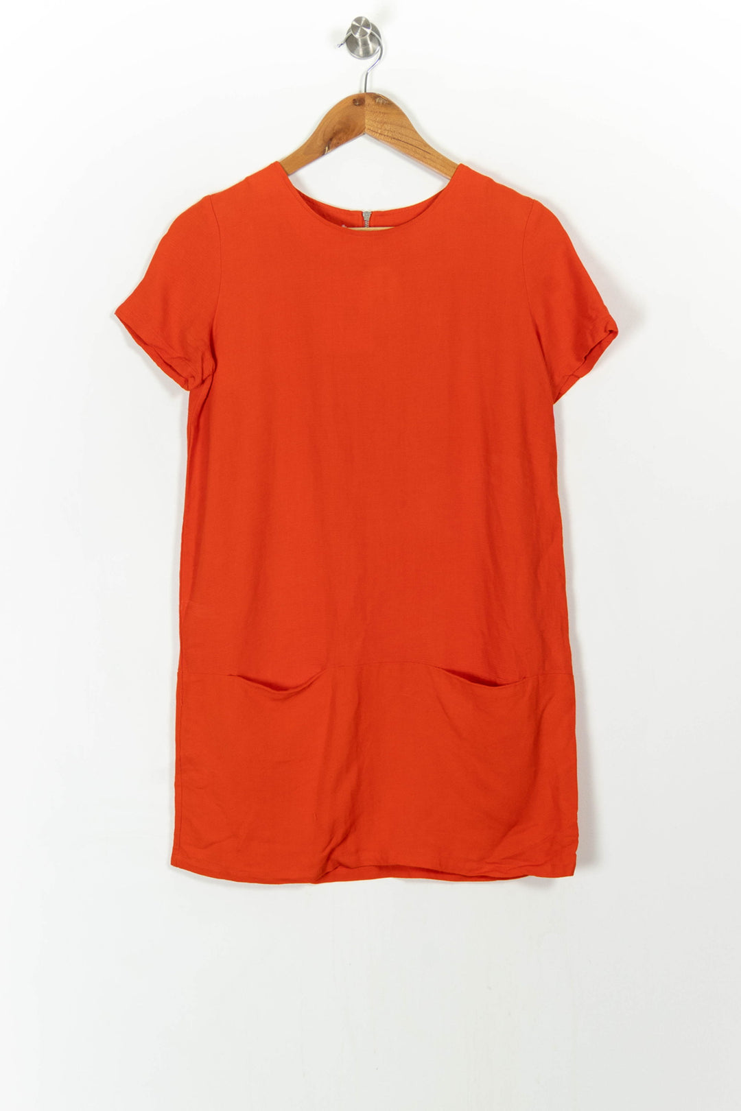Robe Courte Orange - Taille M/38 de la marque Sessùn | PARAD107836 - Vendu par Paradigme - Image 2