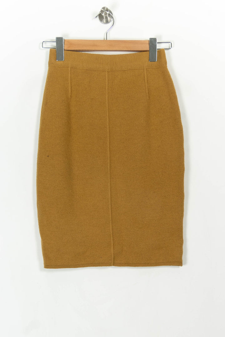 Jupe Crayon Jaune - Taille M/38 de la marque Rodier | PARAD107839 - Vendu par Paradigme - Image 2