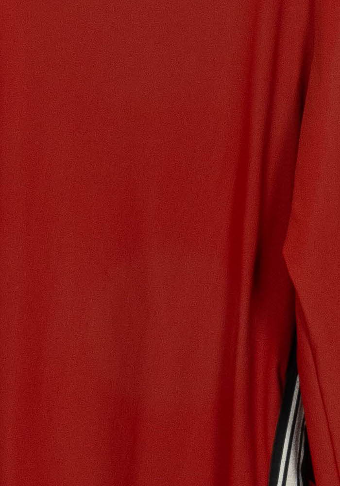 Tee-shirt Manches Longues Bordeaux - Taille XXXL/46 de la marque Indies | PARAD107844 - Vendu par Paradigme - Image 3