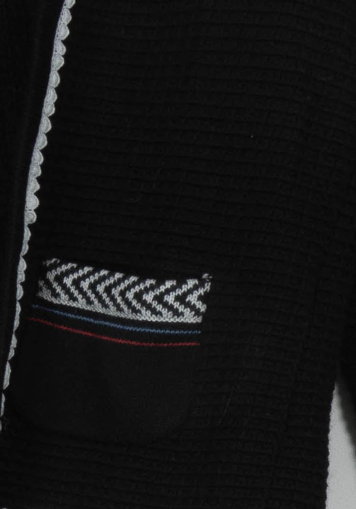 Gilet Noir - Taille XS/34 de la marque Kookai | PARAD107846 - Vendu par Paradigme - Image 3