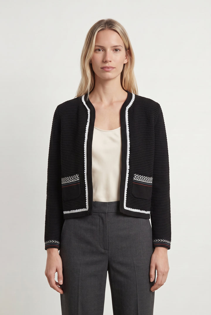 Gilet Noir - Taille XS/34 de la marque Kookai | PARAD107846 - Vendu par Paradigme - Image 1