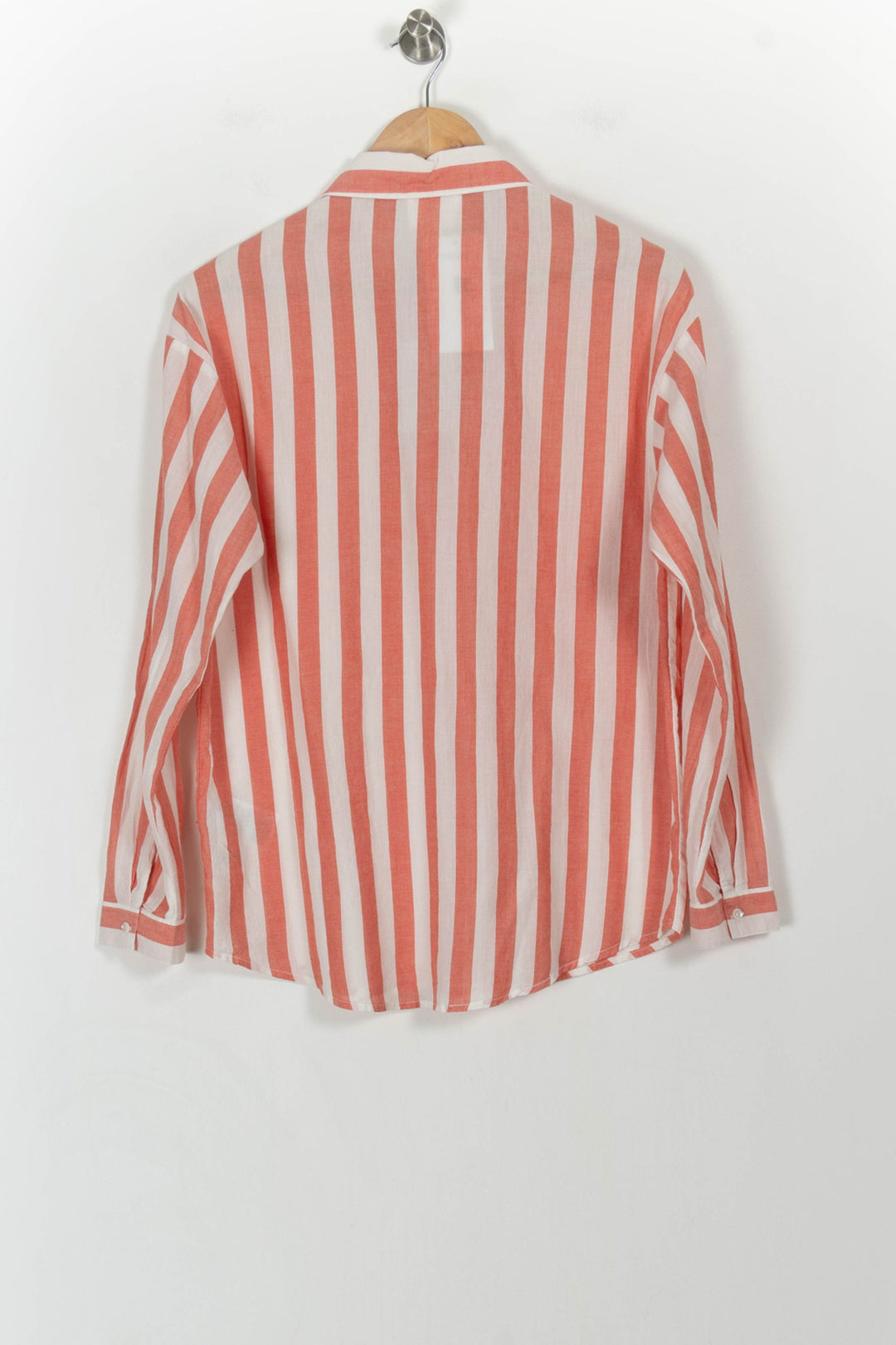 Chemise Rayée Blanche et Orange - Taille S/36 de la marque Maison 123 | PARAD107848 - Vendu par Paradigme - Image 4