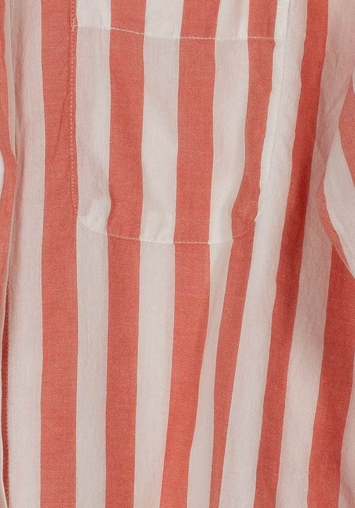 Chemise Rayée Blanche et Orange - Taille S/36 de la marque Maison 123 | PARAD107848 - Vendu par Paradigme - Image 3