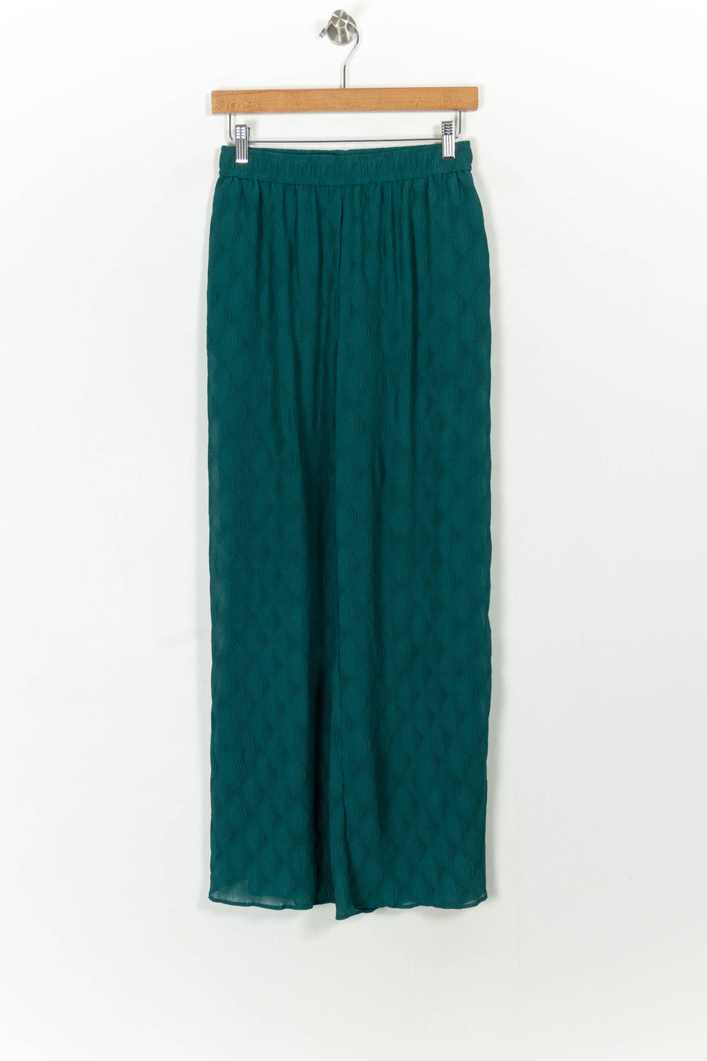 Pantalon Large Vert - Taille XS/34 de la marque Comptoir des Cotonniers | PARAD107850 - Vendu par Paradigme - Image 2