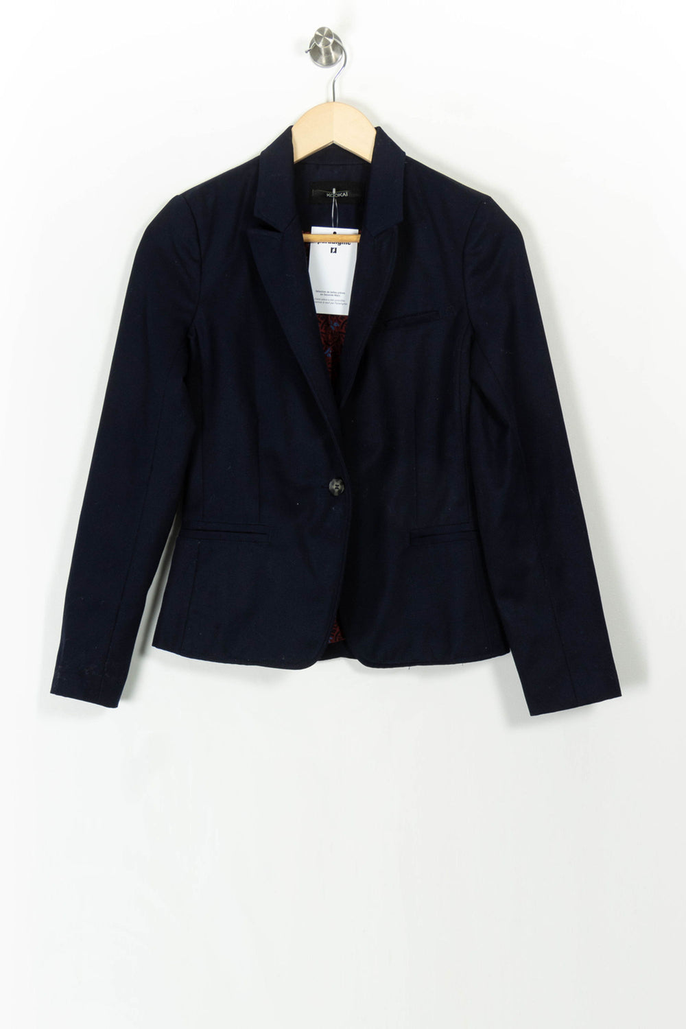 Blazer Bleu - Taille S/36 de la marque Kookai | PARAD107856 - Vendu par Paradigme - Image 2