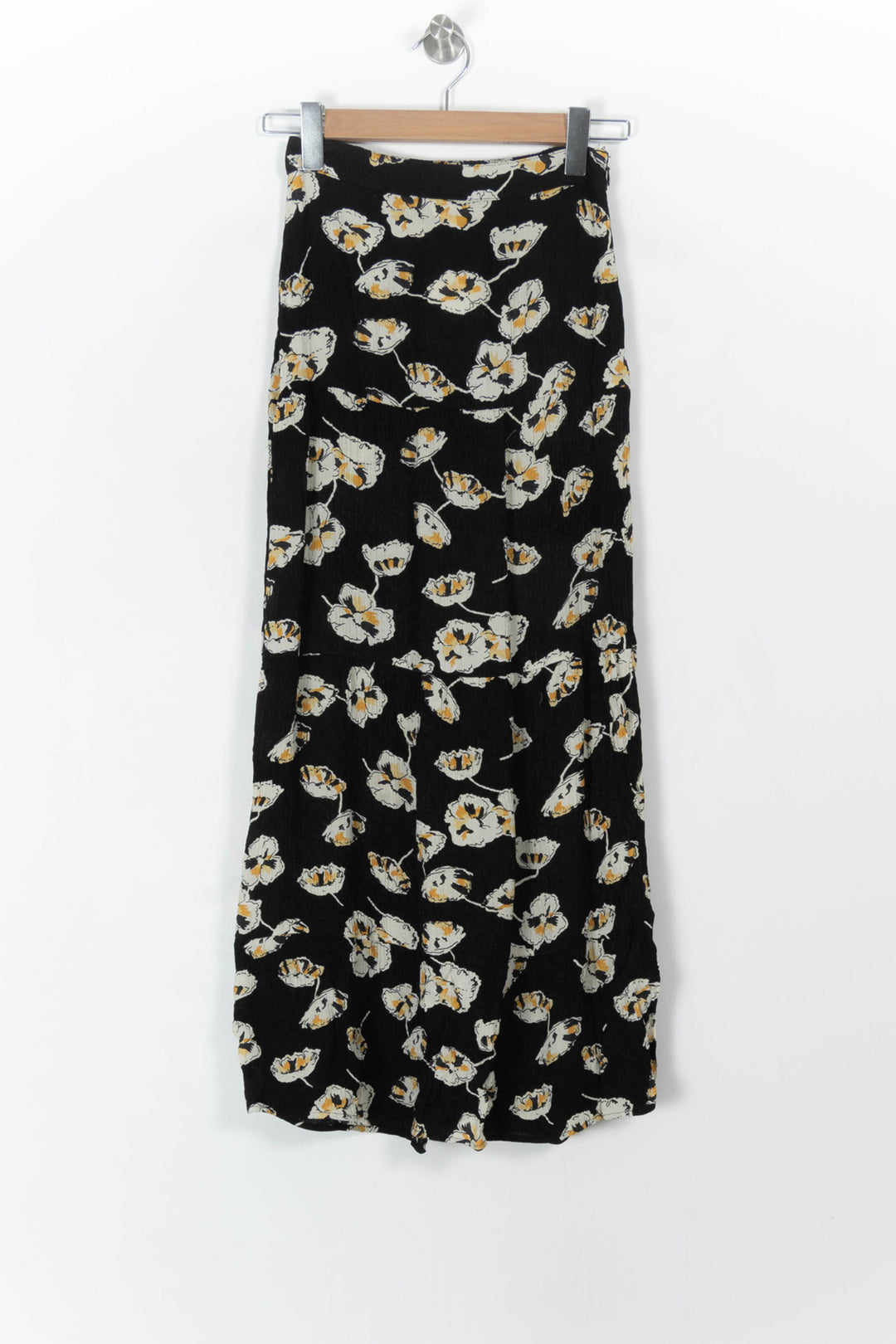Jupe Longue Noire et Blanche - Taille XS/34 de la marque ba&sh | PARAD107858 - Vendu par Paradigme - Image 2