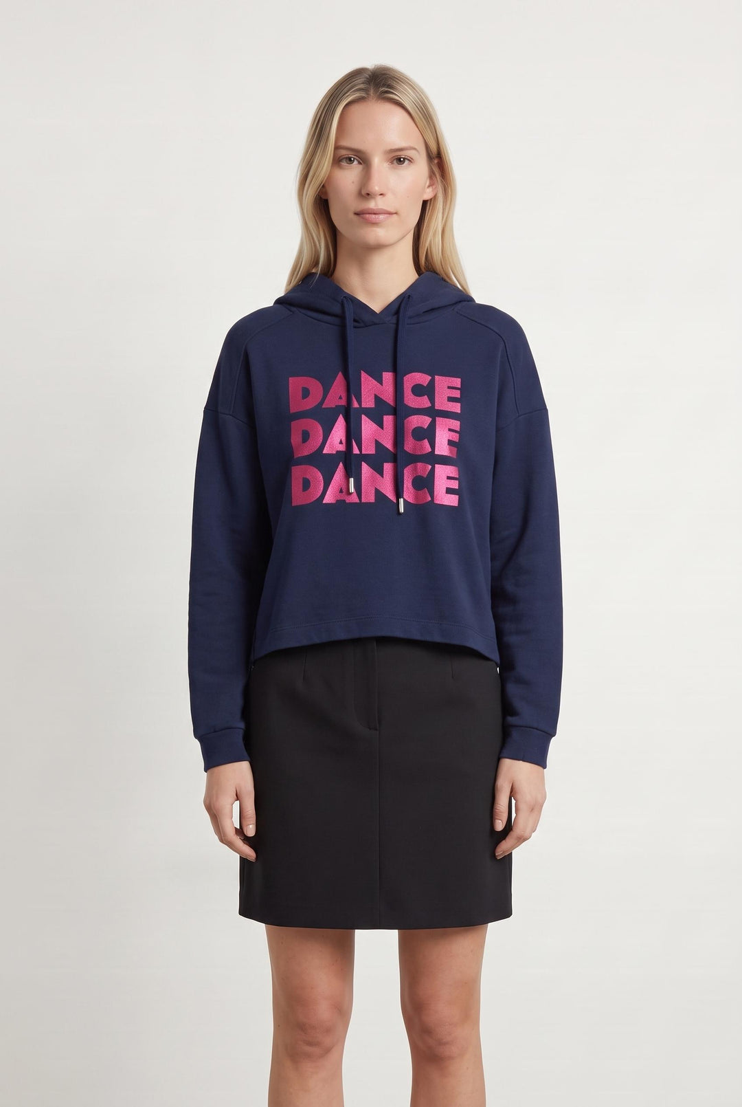 Sweat à Capuche Bleu et Rose - Taille M/38 de la marque One Step | PARAD107860 - Vendu par Paradigme - Image 1