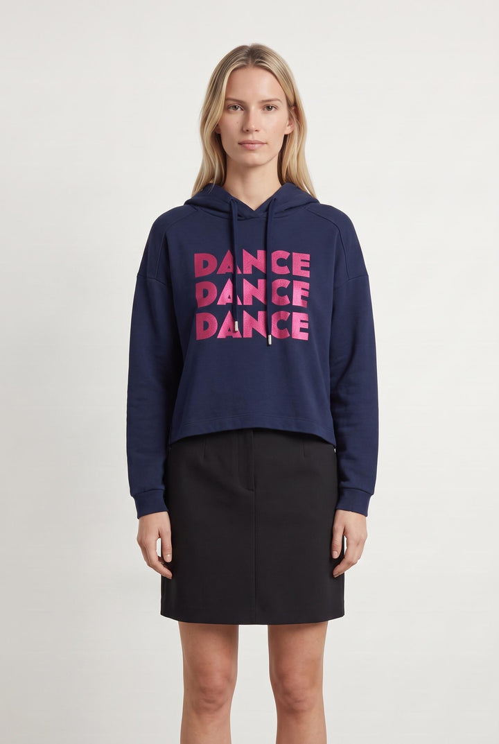 Sweat à Capuche Bleu et Rose - Taille M/38 de la marque One Step | PARAD107860 - Vendu par Paradigme - Image 1