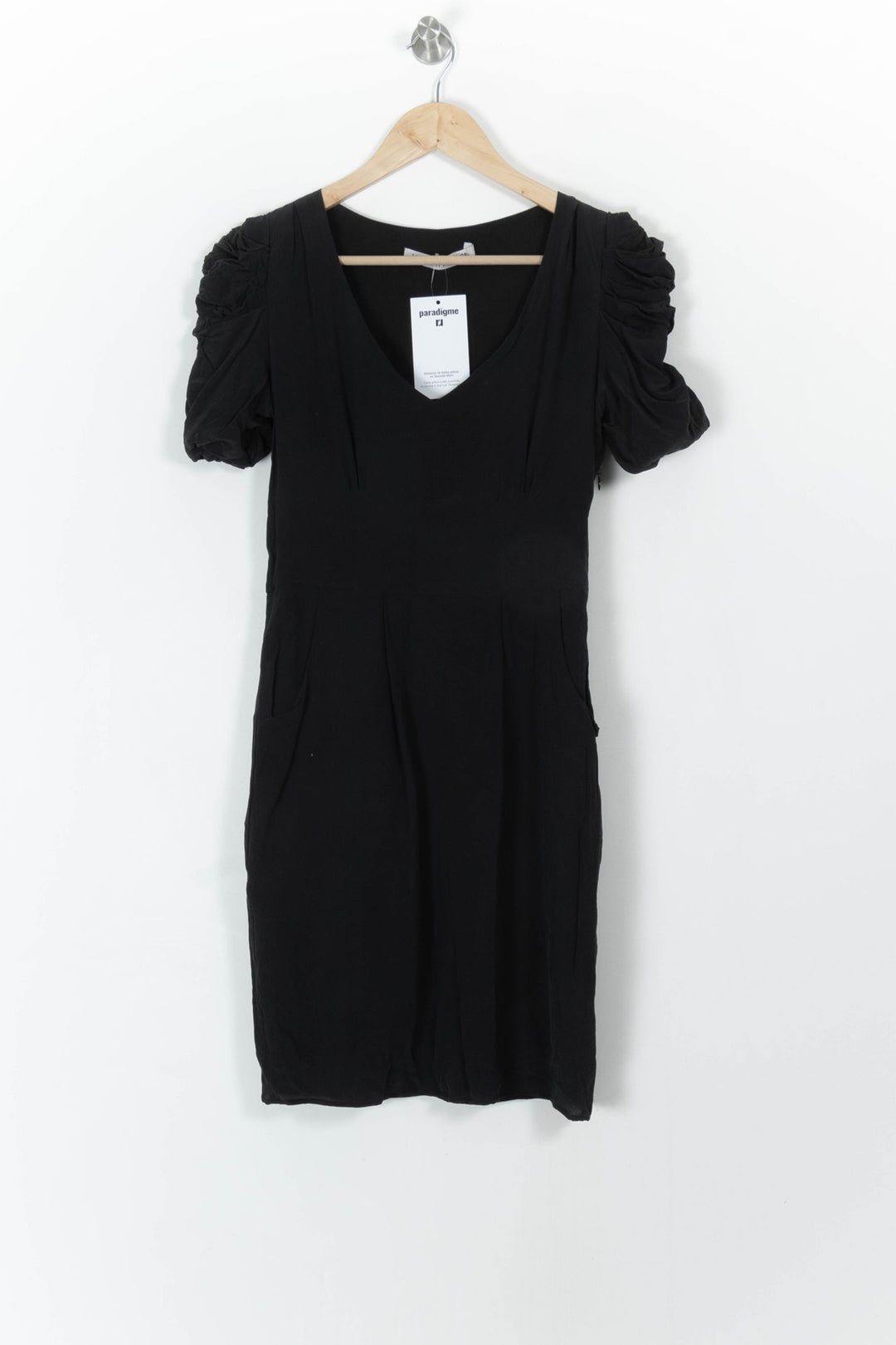 Robe Courte Noire - Taille S/36 de la marque Kookai | PARAD107861 - Vendu par Paradigme - Image 2