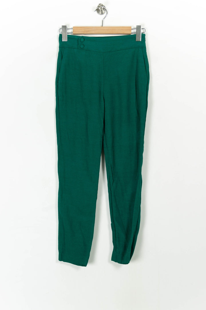 Pantalon Vert - Taille XS/34 de la marque Sézane | PARAD107862 - Vendu par Paradigme - Image 2