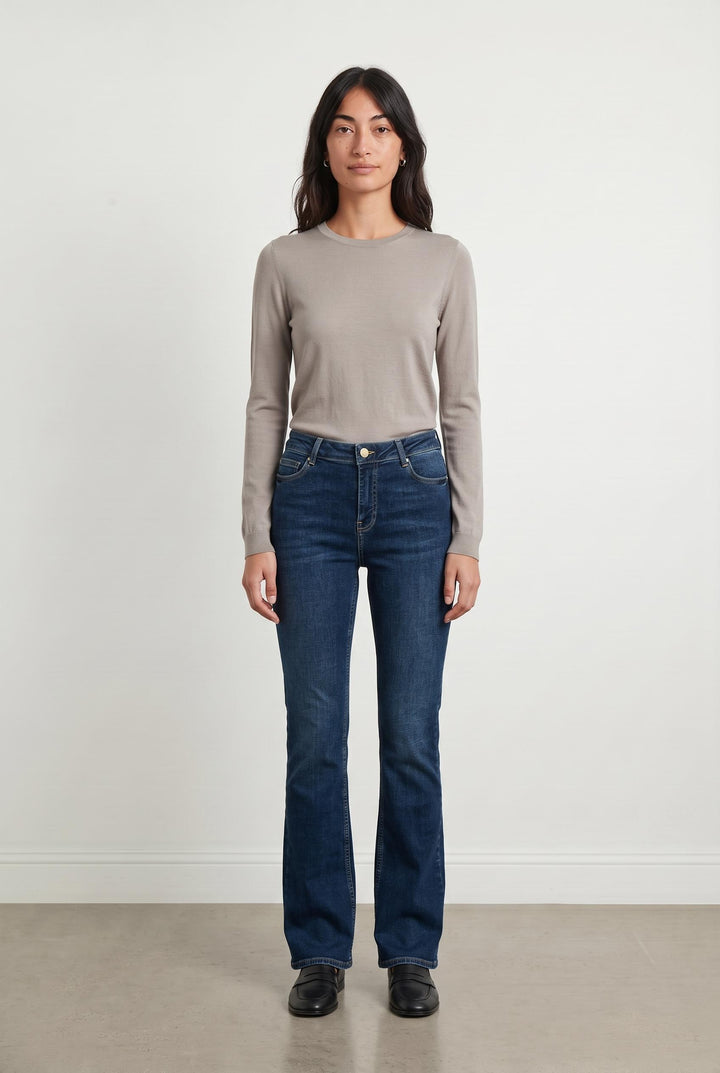 Jean Bootcut Bleu - Taille S/36 de la marque Maison 123 | PARAD107866 - Vendu par Paradigme - Image 1