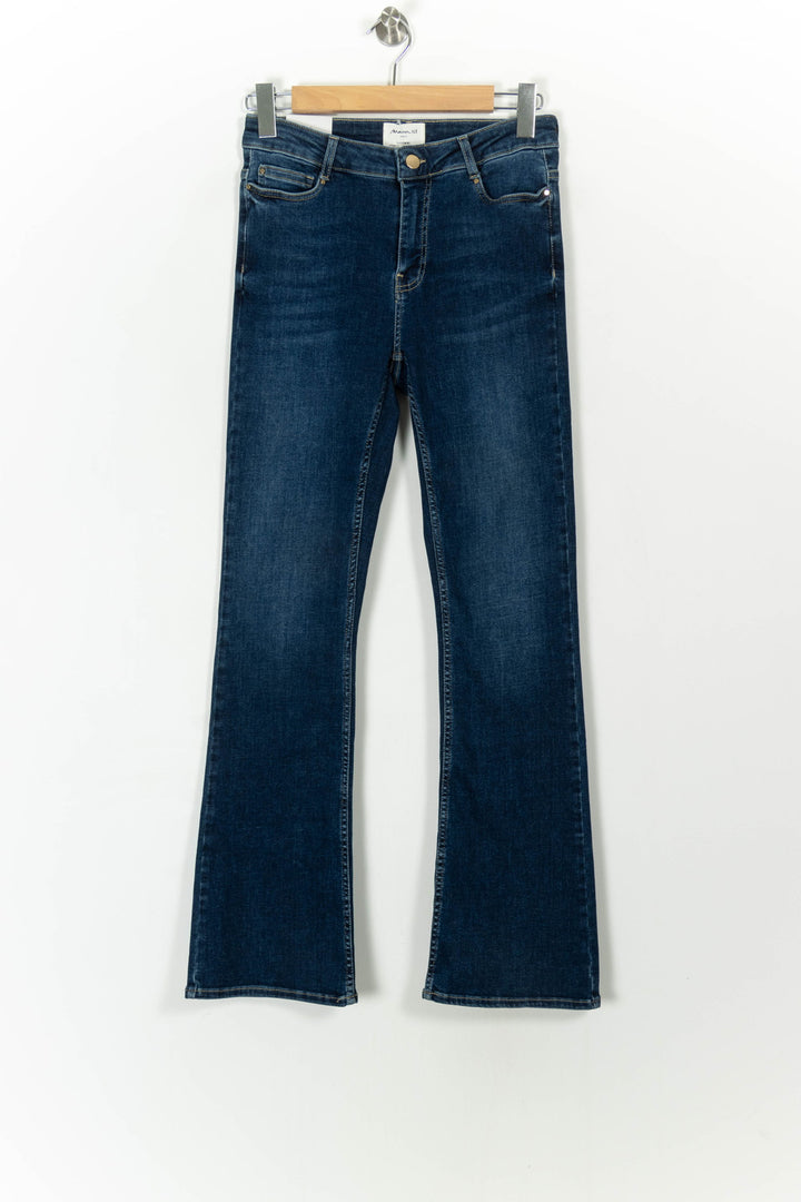 Jean Bootcut Bleu - Taille S/36 de la marque Maison 123 | PARAD107866 - Vendu par Paradigme - Image 2