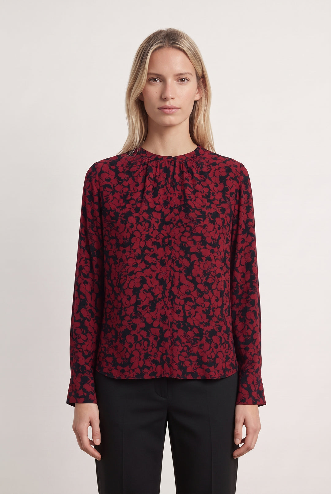 Blouse Rouge et Noire - Taille M/38 de la marque Zadig&Voltaire | PARAD107867 - Vendu par Paradigme - Image 1