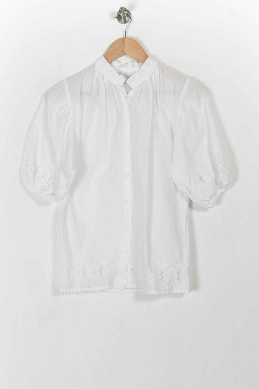 Blouse Blanche - Taille S/36 de la marque Paul & Joe | PARAD107877 - Vendu par Paradigme - Image 2