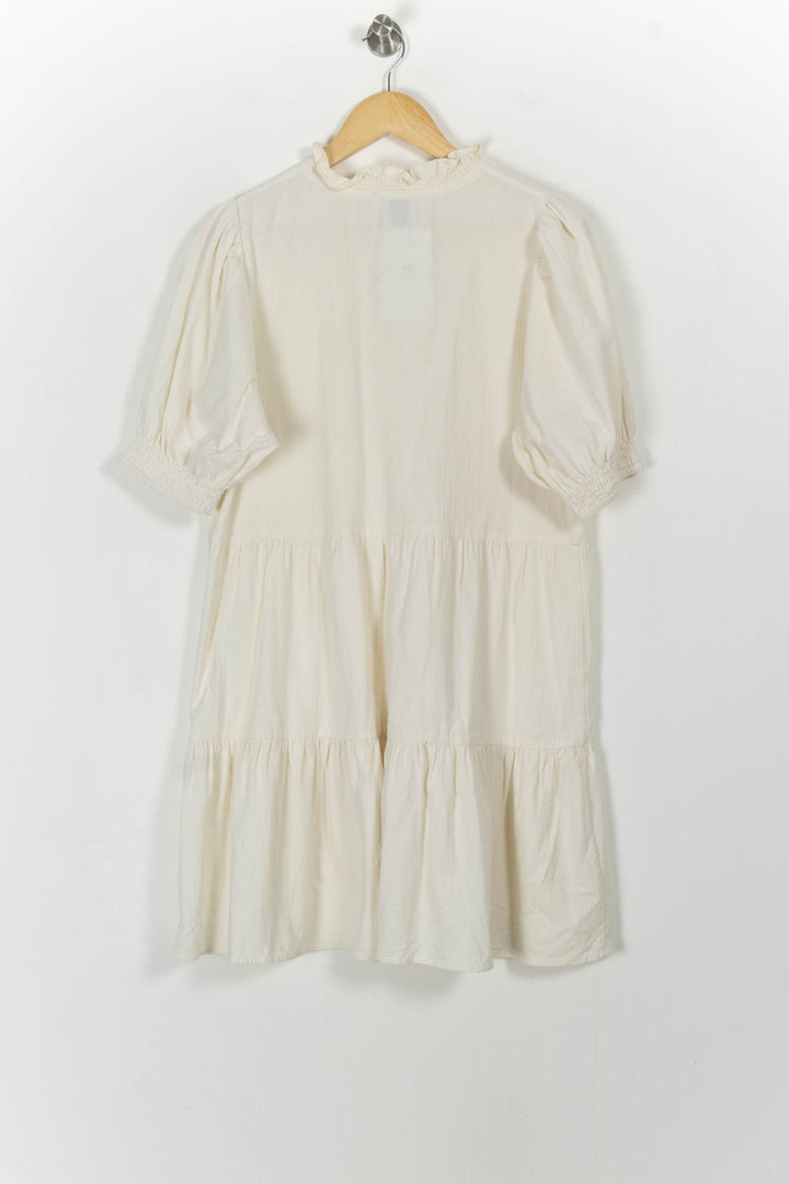 Robe Babydoll Beige - Taille S/36 de la marque Petite Mendigote | PARAD107882 - Vendu par Paradigme - Image 4