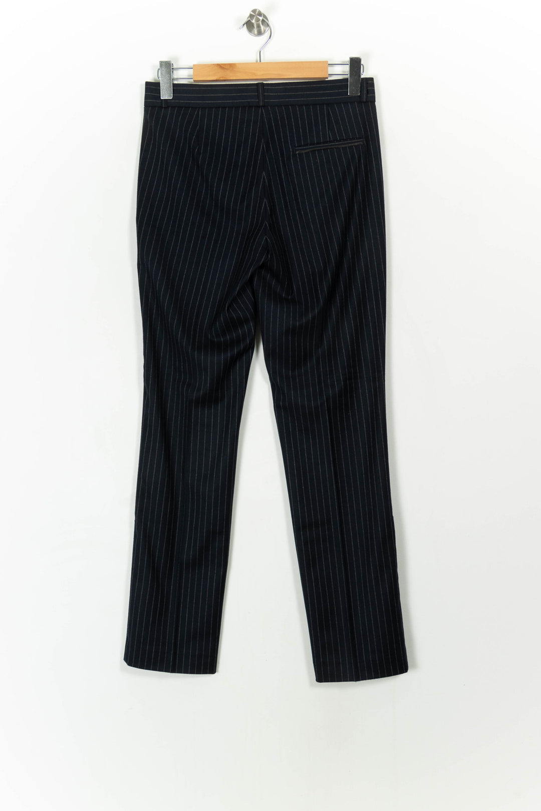 Pantalon Rayé Bleu - Taille S/36 de la marque Kookai | PARAD107885 - Vendu par Paradigme - Image 4
