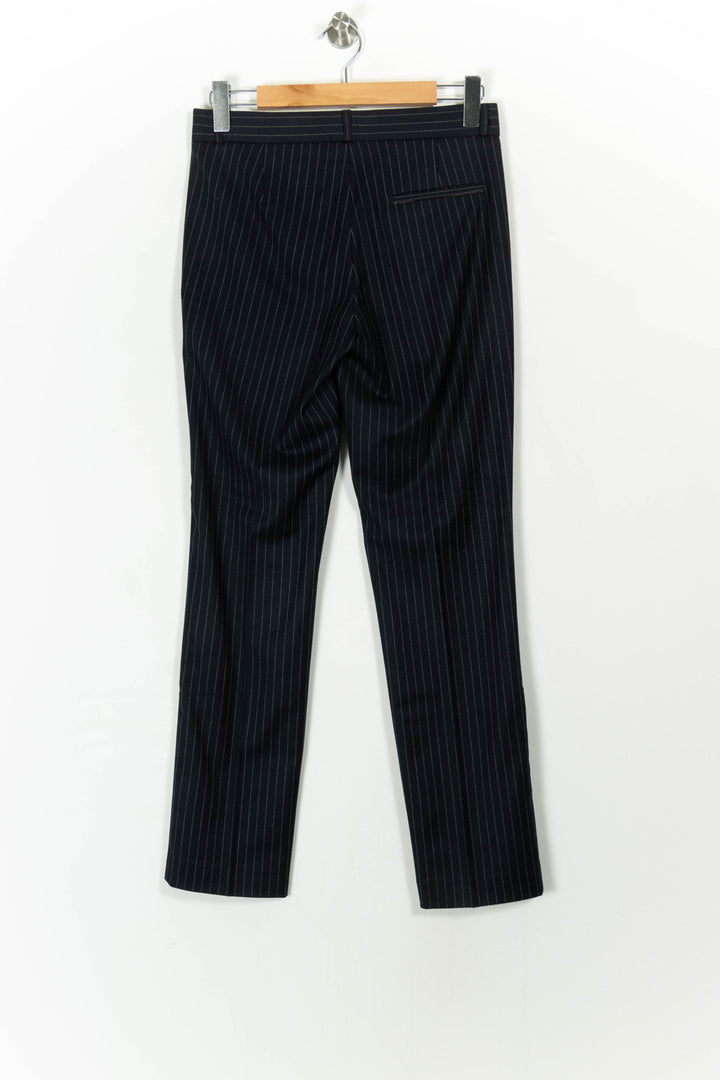 Pantalon Rayé Bleu - Taille S/36 de la marque Kookai | PARAD107885 - Vendu par Paradigme - Image 4