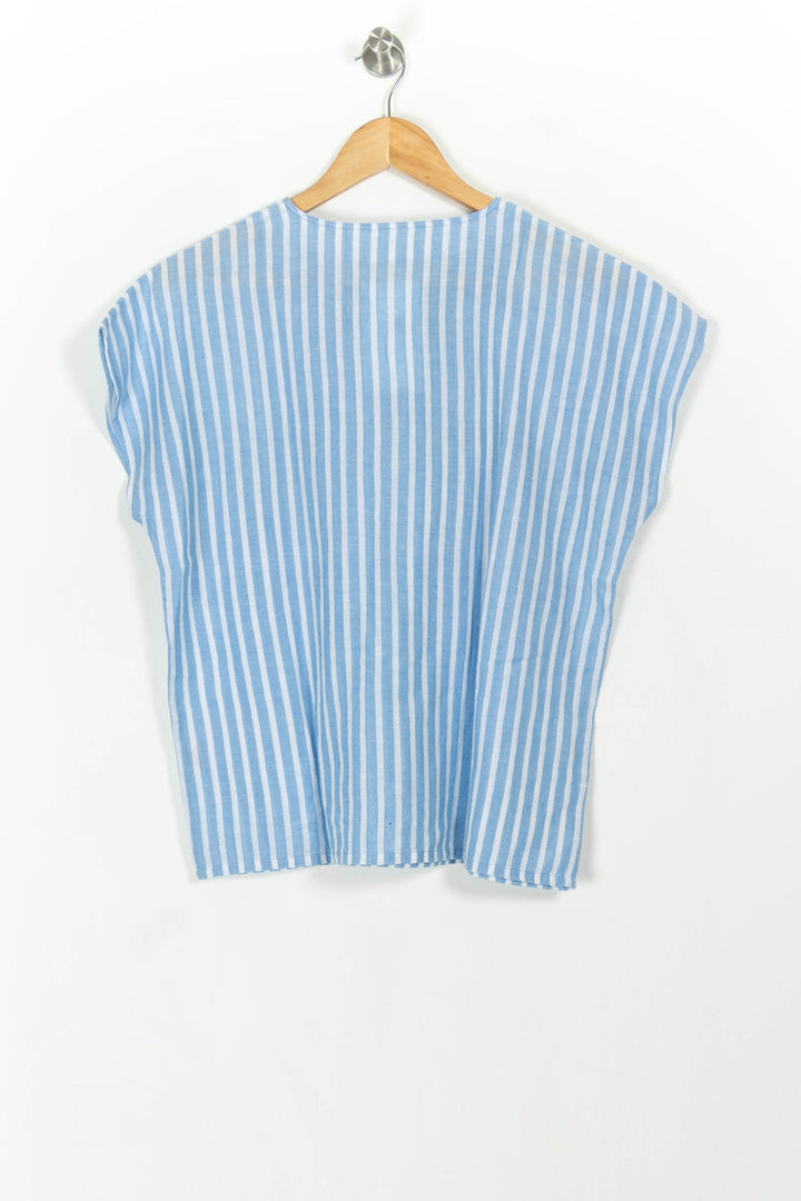 Blouse Bleu et Blanc - Taille S/36 de la marque Soeur | PARAD107887 - Vendu par Paradigme - Image 4