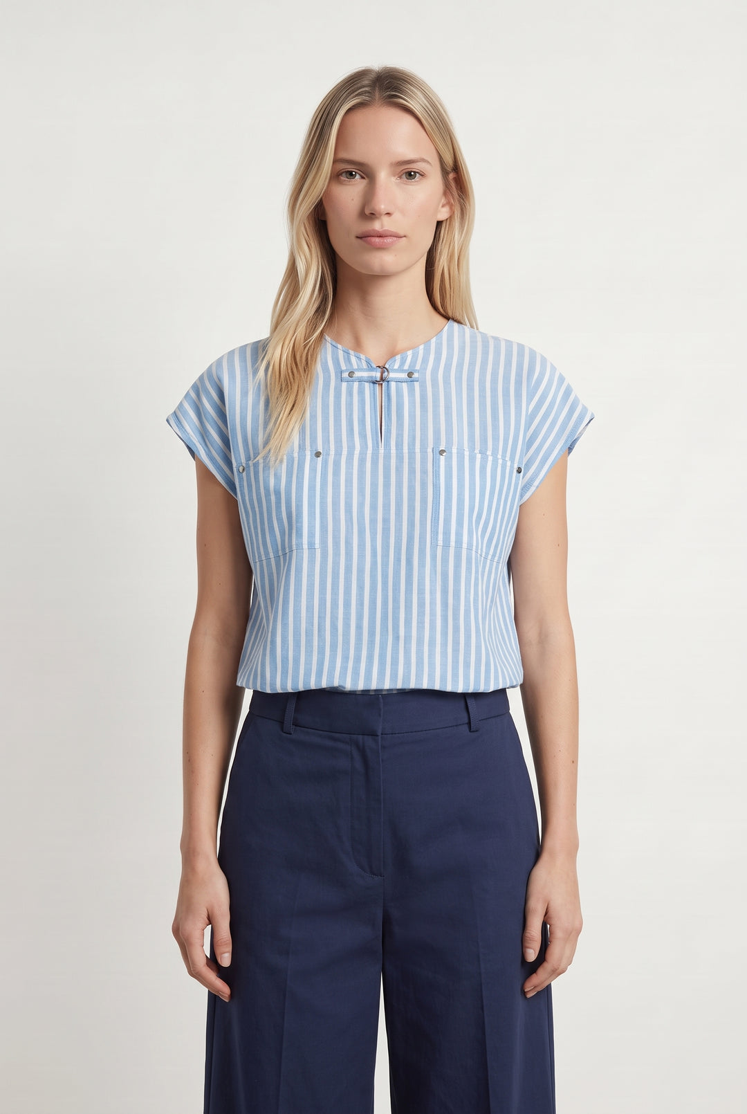 Blouse Bleu et Blanc - Taille S/36 de la marque Soeur | PARAD107887 - Vendu par Paradigme - Image 1