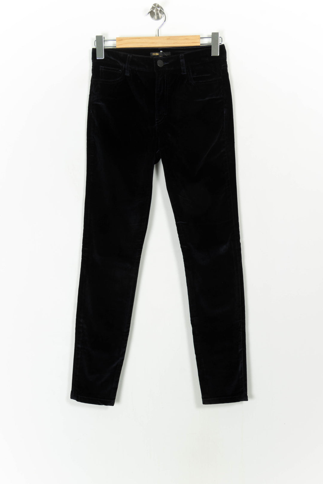 Pantalon Bleu Foncé - Taille S/36 de la marque Maje | PARAD107890 - Vendu par Paradigme - Image 2