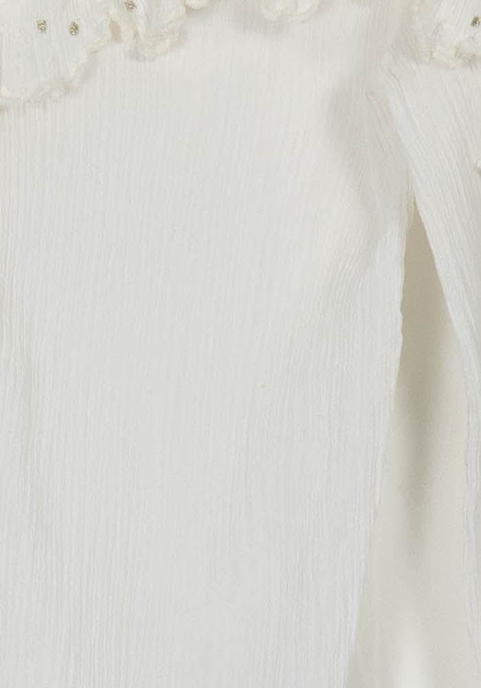 Blouse Blanche - Taille XS/34 de la marque Louise Misha | PARAD107895 - Vendu par Paradigme - Image 3