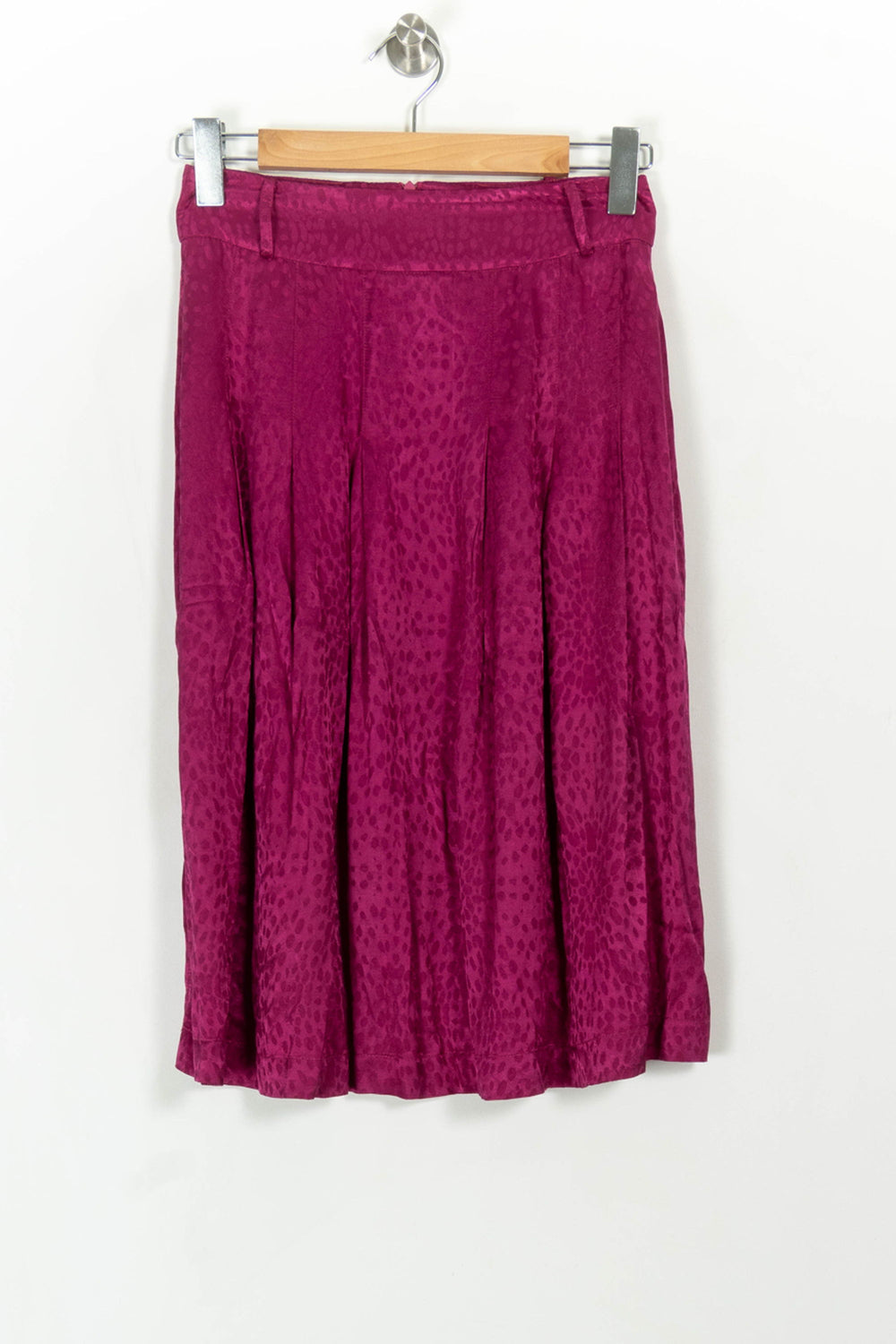 Jupe Plissée Violette - Taille XS/34 de la marque Marie Sixtine | PARAD107903 - Vendu par Paradigme - Image 2
