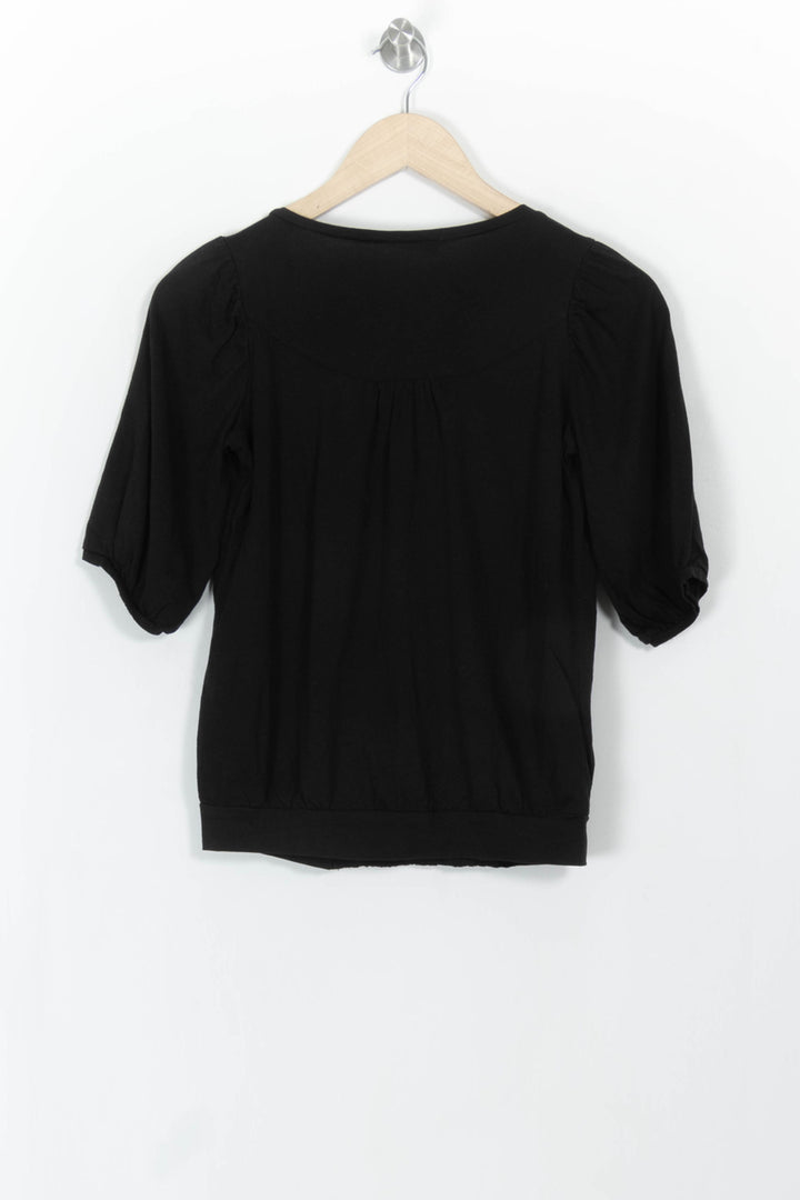 Blouse Noire - Taille XS/34 de la marque Comptoir des Cotonniers | PARAD107904 - Vendu par Paradigme - Image 4
