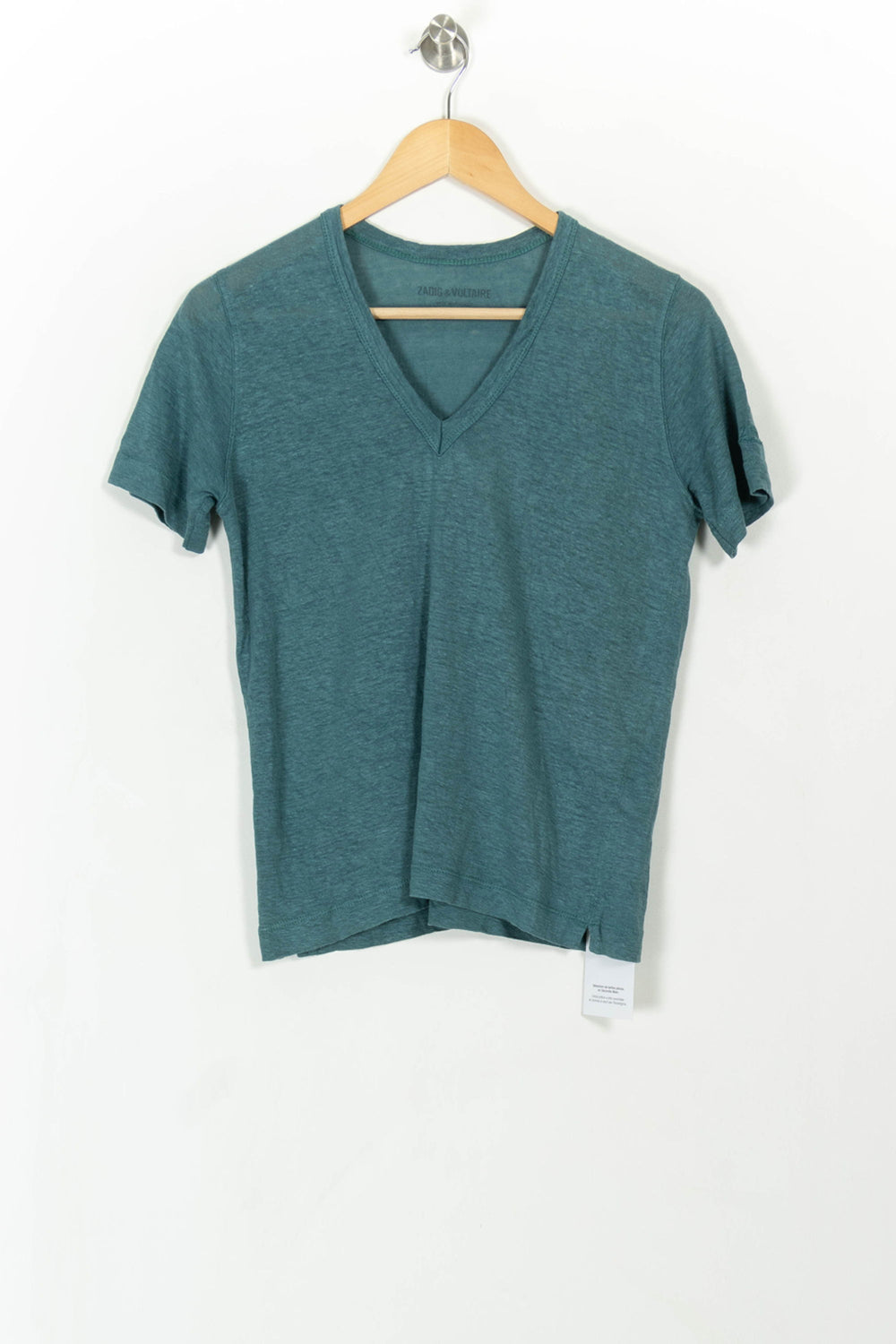 Tee-shirt Bleu - Taille XS/34 de la marque Zadig&Voltaire | PARAD107906 - Vendu par Paradigme - Image 2