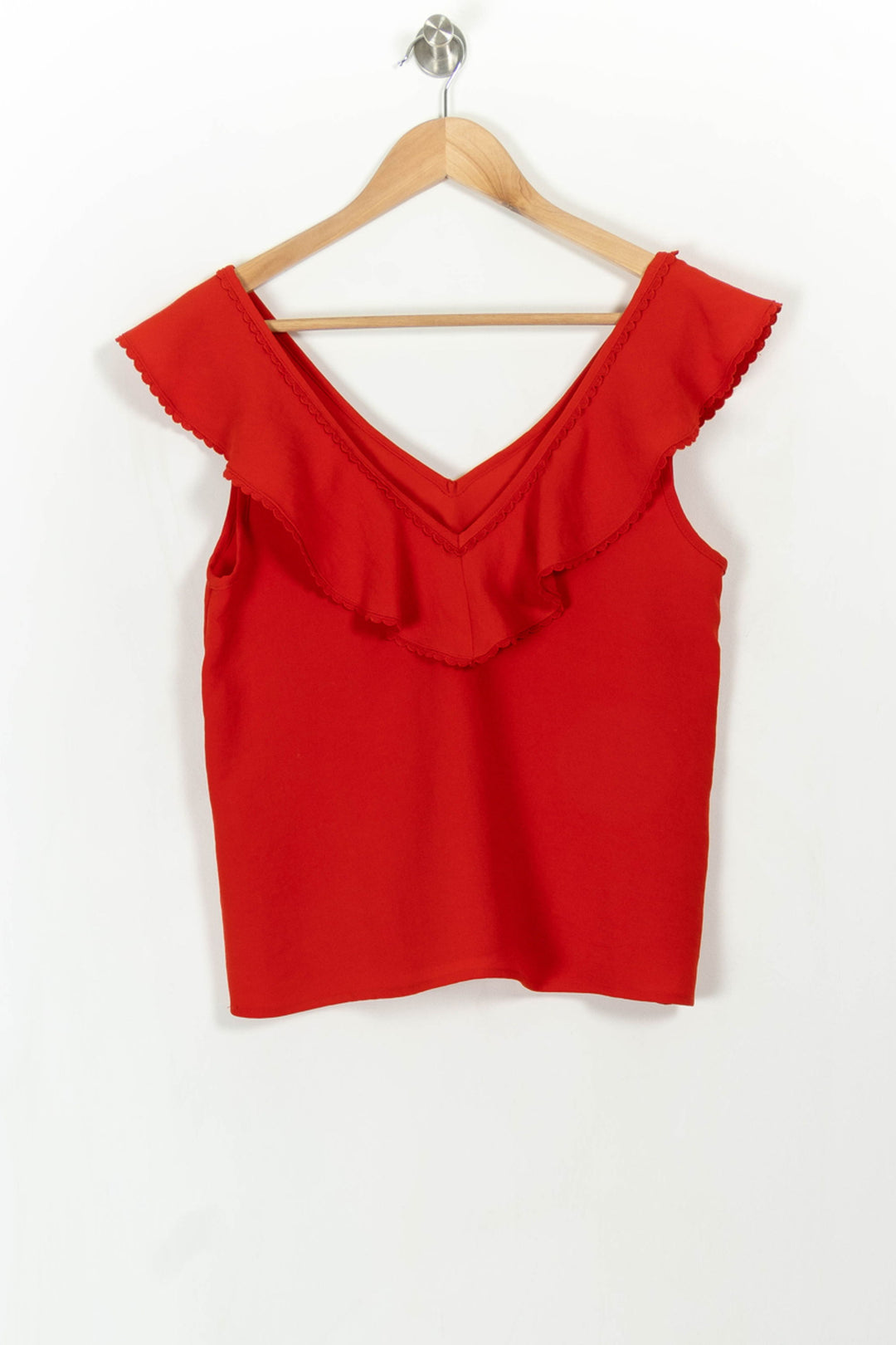 Débardeur Rouge - Taille XS/34 de la marque Sézane | PARAD107908 - Vendu par Paradigme - Image 2