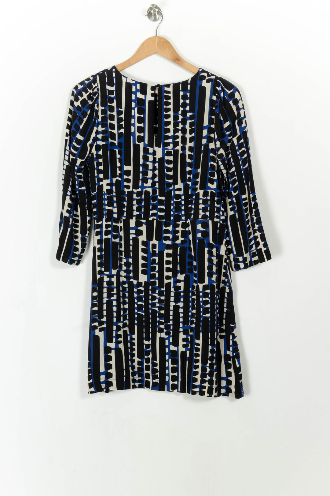Robe Noire et Bleue - Taille S/36 de la marque La Fée Maraboutée | PARAD107910 - Vendu par Paradigme - Image 4
