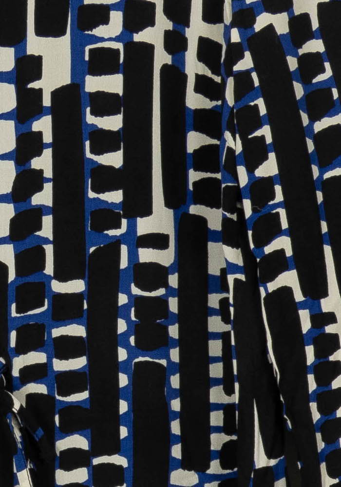 Robe Noire et Bleue - Taille S/36 de la marque La Fée Maraboutée | PARAD107910 - Vendu par Paradigme - Image 3