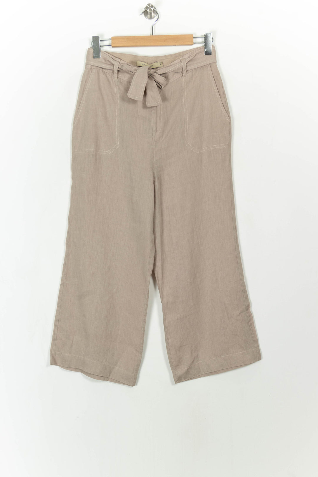 Pantalon Large Beige - Taille L/40 de la marque La Fée Maraboutée | PARAD107912 - Vendu par Paradigme - Image 2