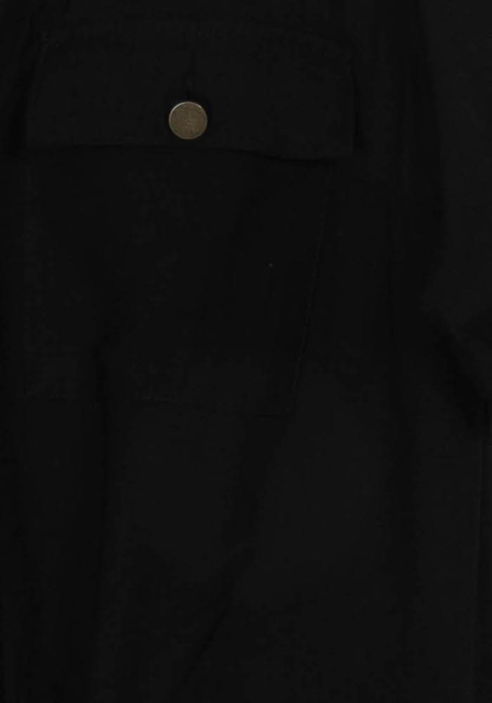 Robe Chemise Noire - Taille L/40 de la marque La Fée Maraboutée | PARAD107913 - Vendu par Paradigme - Image 3