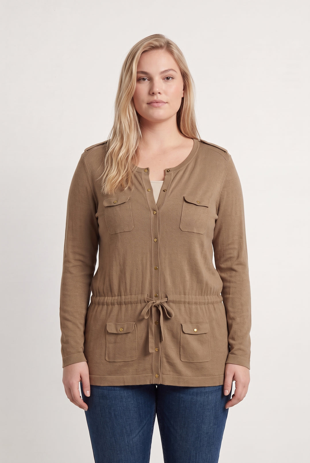 Cardigan Beige - Taille XL/42 de la marque Gerard Darel | PARAD107922 - Vendu par Paradigme - Image 1