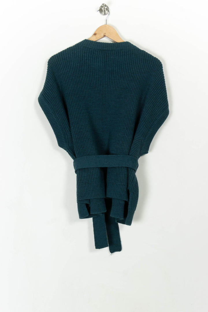 Cardigan Vert - Taille L/40 de la marque La Fée Maraboutée | PARAD107924 - Vendu par Paradigme - Image 4