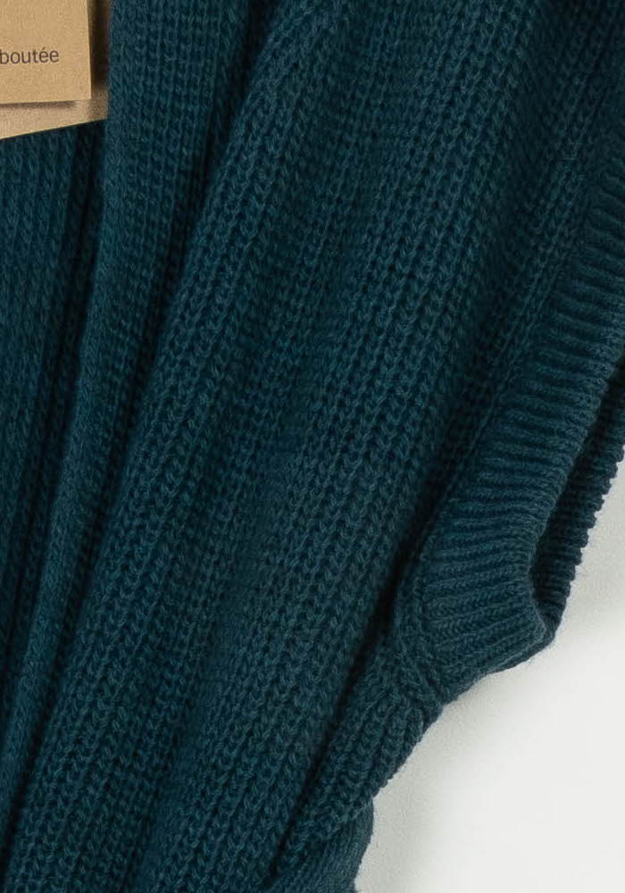 Cardigan Vert - Taille L/40 de la marque La Fée Maraboutée | PARAD107924 - Vendu par Paradigme - Image 3