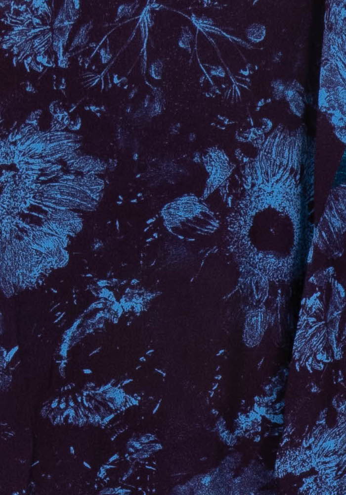 Blouse Violette et Bleue - Taille XL/42 de la marque La Fée Maraboutée | PARAD107928 - Vendu par Paradigme - Image 3
