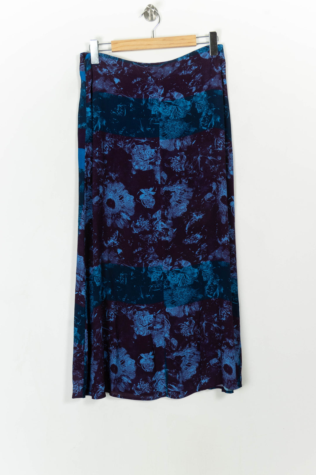 Jupe Longue Bleue et Violette - Taille XL/42 de la marque La Fée Maraboutée | PARAD107933 - Vendu par Paradigme - Image 4